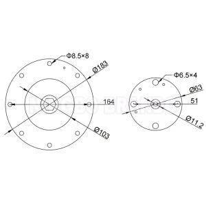 K5004 K5000 Diaphragm Repair Kit For 2'' Goyen CA50T CA62T Pulse Valve