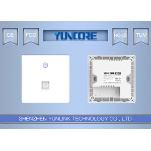 Cheap 48V PoE In Wall Wireless Access Point , CAPWAP Protocol WiFi Plug And Play Access Point for sale