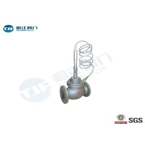 PN 40 Bar Steam Control Valve , Self - Actuated Temperature Control Valve