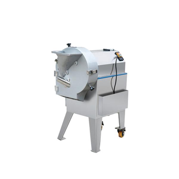 Longer lifetime commercial dicing machine for cutting diced dried vegetables