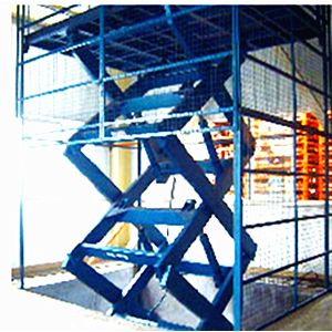 Movable Electric Scissor Lift Platform , Scissor Lift Work Platform HighLoading
