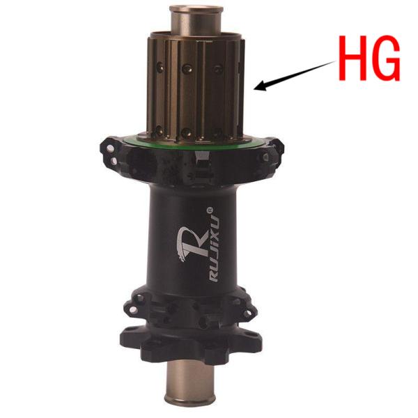 28H Bicycle Hubs 690 Ring 6 PAWS Straight Pull HG/MS/XD Aluminium Alloy Lightweight Mtb Hubs