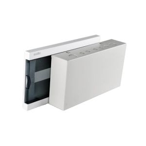 Smoothly surface 20 ways ivory-white GNB 5020 electrical distribution box for