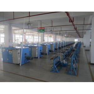 Sky Blue Copper Wire Bunching Machine 5000 Rotating Speed With Touch Screen
