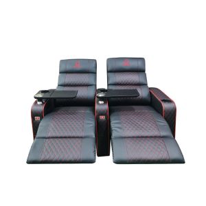 Polyester Foam 150MM Arm Recliner Sofa Set Modern Seating Chair