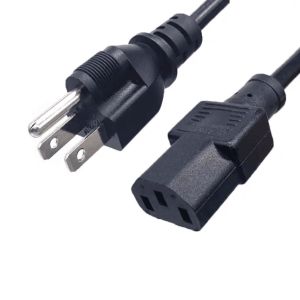 JET Certification 3 Pin Power Cord