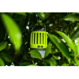 Multifunctional Solar Bug Zapper Green Electric Shock Mosquito Killing Lamp For