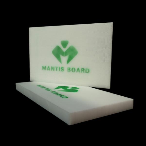 Lightweight Mantis Board Waterjet Cutting Process Rigid Recyclable Quiet