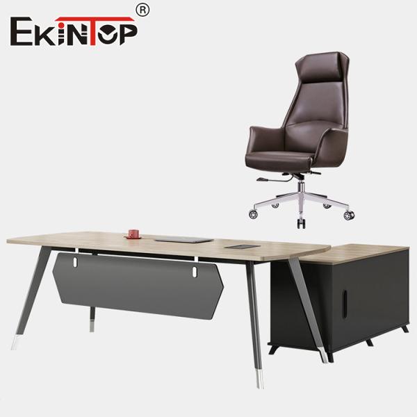 Quality Manager Table Office Desk Executive Desk with Drawers Office Spaces wholesale