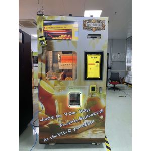 Automatic Orange Vending Machine With Card Reader Apple Sugar Cane Fruit Juice