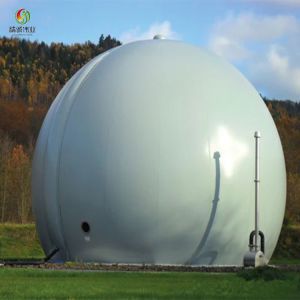 Stainless Steel Biogas Gas Holder With Gas Level Gauge And Gas Pressure Gauge