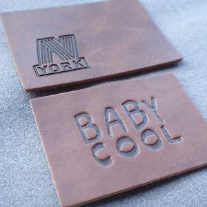 Vintage Style PU Embossed Leather Patches For Shoes