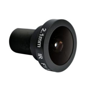 1/2" 2.1mm F1.6 5Megapixel M12x0.5 mount 186degree Fisheye Lens for 1/2" 1/3"