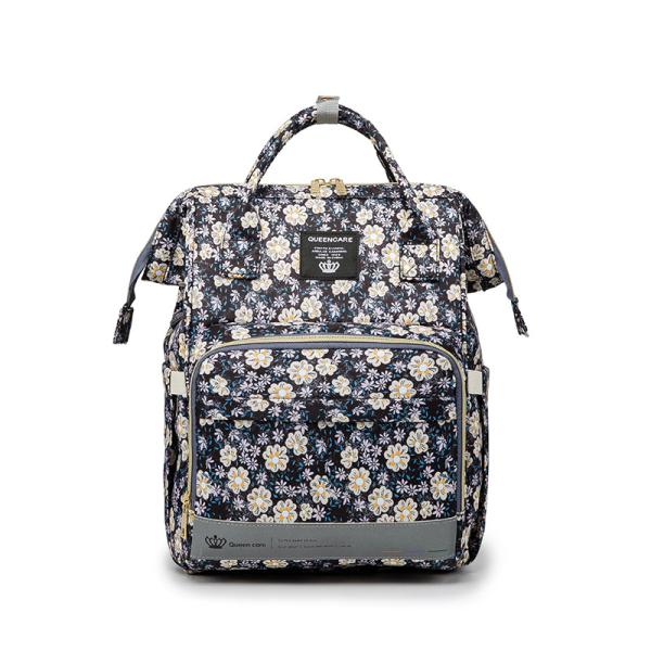 Factory Hot Sell Mommy Outdoor Travel Baby Diaper Bags Large Capacity with Kids Stroller Strap Backpack for Mom Mochila