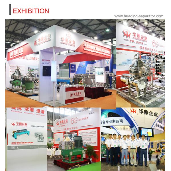 Milk Fish Oil Disc Oil Separator Continuous Flow Solid Liquid Separator Biodiesel