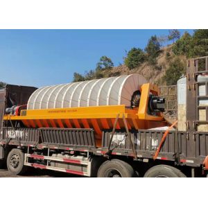 Cheap Low Maintenance Ceramic Disc Filter 7.5 Kw Continuous Rotary Disk Filter for sale