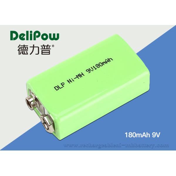 Rapid Charge 180mAh 9V Rechargeable Nimh Batteries For Industrial