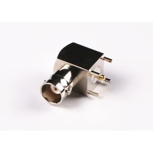 Compression Straight Coax BNC Crimp Connector 50Ω Impedance