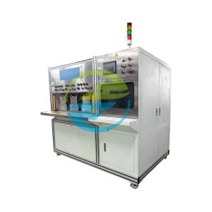 High Efficiency 3 Stations Relay Automatic Helium Leak Detection Equipment For