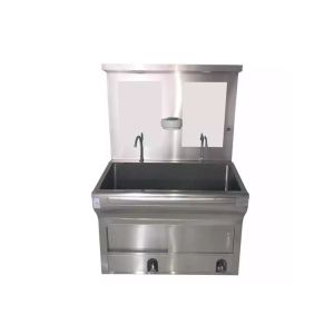 Knee Touch Clean Room Equipments SS 304 Surgical Scrub Sink