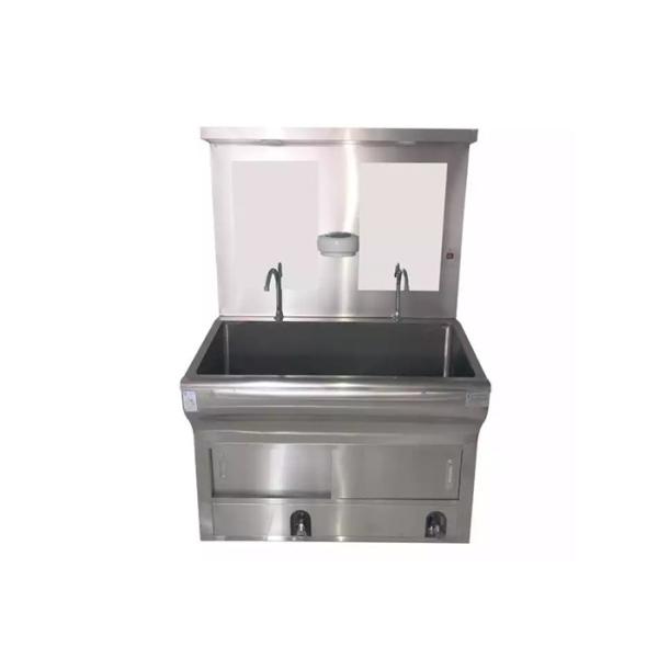 Quality Knee Touch Clean Room Equipments SS 304 Surgical Scrub Sink wholesale