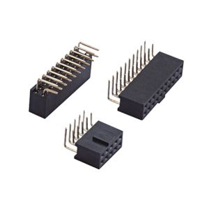 2.0mm Pitch Female Header Connector Plastic Right Angle H4.3 U Type