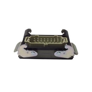 Standard hot runner connector 16 pin box 2 lever housing HE-016-M&H16B-HB-2L