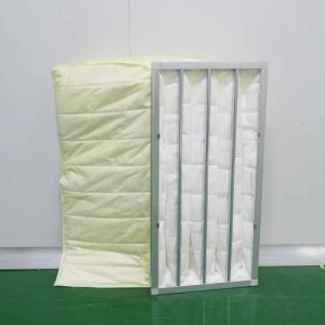 China F5 Filtration Class Pocket Air Filter for Cleanroom Air Purification on sale