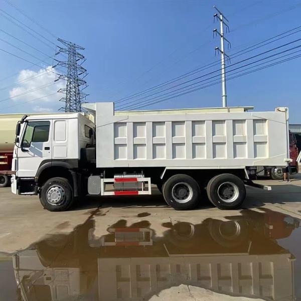 HOWO371 Used Dump Truck 35T Capacity 371HP Engine Well Maintained