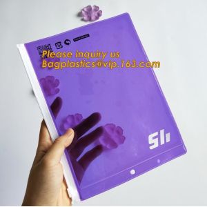 popular office stationary A4 pvc document bags with zipper,A4 PVC PP clear