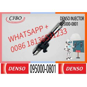 High Quality Diesel Fuel Injector 095000-0801 6156113100 6156-11-3100 For