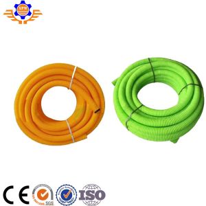 Low Noise Single Screw Extruder Equipment PP / PE Single Wall Corrugated Pipe