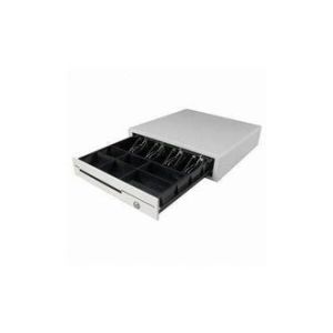 Cheap ROHS ISO Manual Cash Drawer / Cash Register Money Box Adjustable Dividers 410M for sale