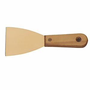 China Explosion proof bronze putty knife with wood handlesafety toolsTKNo.204E on sale