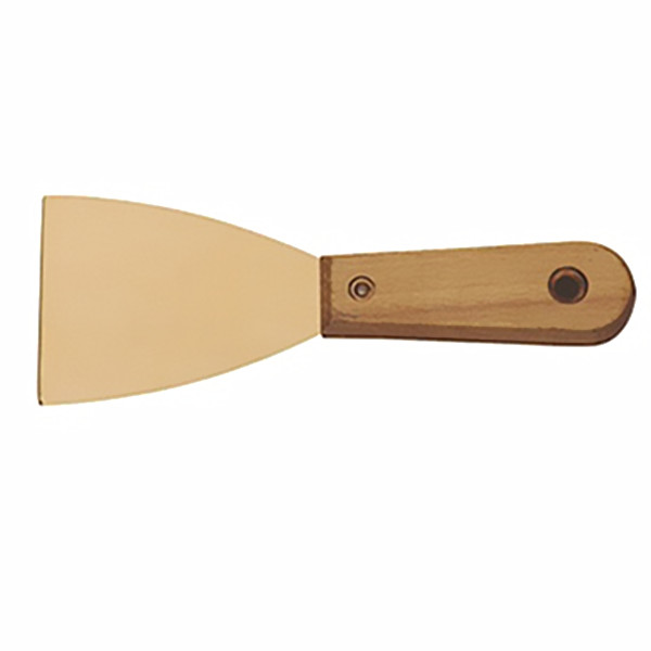 Quality Explosion proof bronze putty knife with wood handlesafety toolsTKNo.204E wholesale
