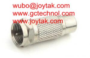 Cheap Coaxial Adapter Coaxial Adaptor RCA Female To F Male Connector CCTV Antenna / RCAF.FM.01 for sale