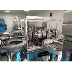 Buy cheap Eight station double folding cap assembly machine from wholesalers