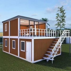 Whole House Custom Structural Container House for Hurricane Proof Rain and Snow