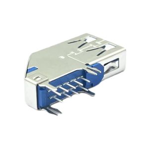 USB3.0 A Female DIP Connector Socket HF 90 Degrees STD Side Plug 9Pin
