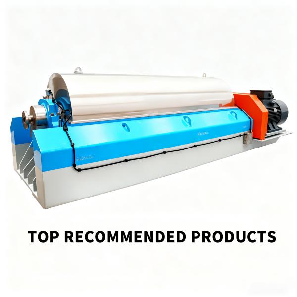 High Speed Sludge Horizontal Decanter Centrifuge For Precise Separation Of Heavy