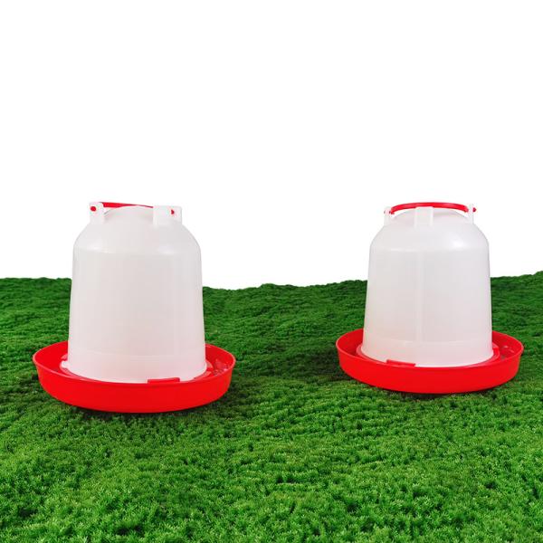 Convenient Bottom Water Filled Version Plastic Poultry Drinker Anti Drip