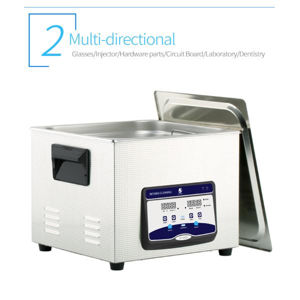 240W 40000Hz 15 Liter Ultrasonic Cleaner