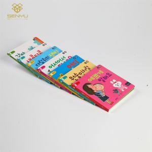 Cardboard Custom Printed Booklets Children Story Educational Glossy Lamination