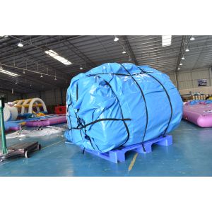 20m Giant Portable Inflatable Water Park Slide With Pool For Commercial Use