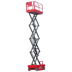 Electric Aerial Work Platform Lift Capacity 320kg Self-propelled Scissor Lift of