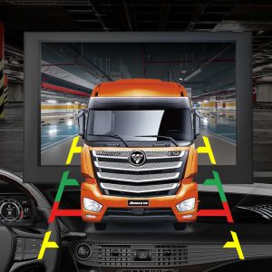 4 Channel HD Camera Reversing System 720P Resolution G-Sensor Function 7 Inch