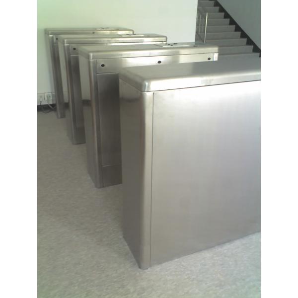 Quality Vertica ESD Turnstile Protect Area Gate Automated Train Station Turnstile wholesale