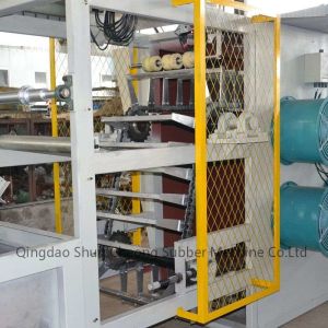 Floor Standing Type Rubber Sheet Cooling Machine / Rubber Sheet Cooler