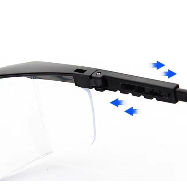 Quality 38g Working Driving Medical Protective Goggle Transparent Lens Oversized Sunglasses UV400 wholesale