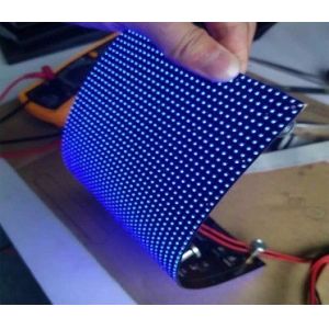 High Definition Flexible LED Display Screen , Flexible LED Curtain Display